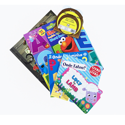 Kundenspezifischer Kinder-Früherziehungs-Puzzle-Buch-Unterrichts-Hilfsbuchdruck