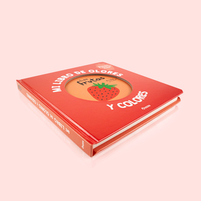 Kundenspezifisches Kinderbrettbuch, das umweltfreundliche Duftbücher in Lebensmittelqualität druckt