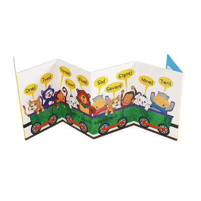 Kinder-Fotokarton, Buchdruck, Erleuchtung, kognitives Puzzle-Bilderbuch