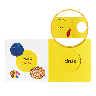 Kinder-Fotokarton, Buchdruck, Erleuchtung, kognitives Puzzle-Bilderbuch