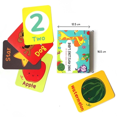 CCNB-Kraftpapier-Bildungs-Flash-Karten-Aktivitäts-Flashcards für 8-Jährige