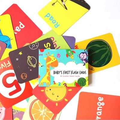 CCNB-Kraftpapier-Bildungs-Flash-Karten-Aktivitäts-Flashcards für 8-Jährige