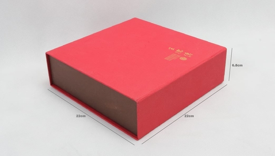 Maßgeschneiderte Doppelschublade Starre Pappschachtel Komprimierte Tee-Geschenkbox