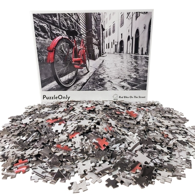 1000pcs verschiedene Form Puzzle nach Maß 1 Farbdruck