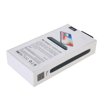Digitaldruck Benutzerdefinierte Faltschachteln Drahtlose Aufladung Mobile Power Box