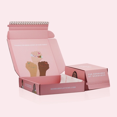 Pantone Color Mailer Shipping Box Versandkartons mit glänzender, matter Laminierung