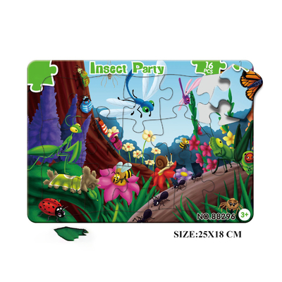 CMYK-Farbkundenspezifisches Puzzle-Pappbrett-Erwachsen-Puzzle