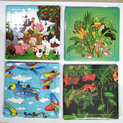 Kreative DIY Custom Kids Educational Puzzles für 5-Jährige