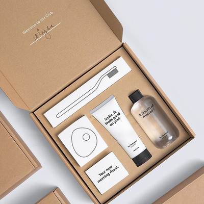 ISO Mailer Shipping Box Individuell bedruckte Geschenkbox für Kosmetik- und Hautpflegeprodukte