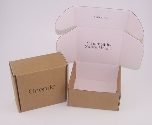 Kraftpapier-Mailer-Versandbox ISO9001 Individuell bedruckte Geschenkbox