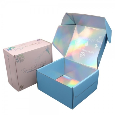 Laser Custom Mailer Versandkarton CMYK Farbkarton Schuhkartons
