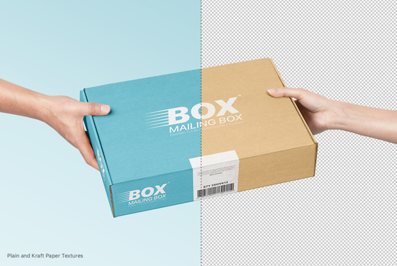 Siebdruck-Versand-Schuhkarton Benutzerdefinierte Druck-Express-Geschenkbox