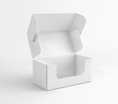 Offsetdruck Free Front Tuck Mailer Boxes Versandbox Mockup