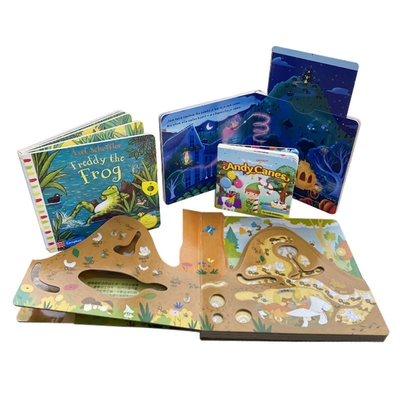 OEM ODM Early Educational Kids Book Printing Popup-Folienbuchdruck für Kinder