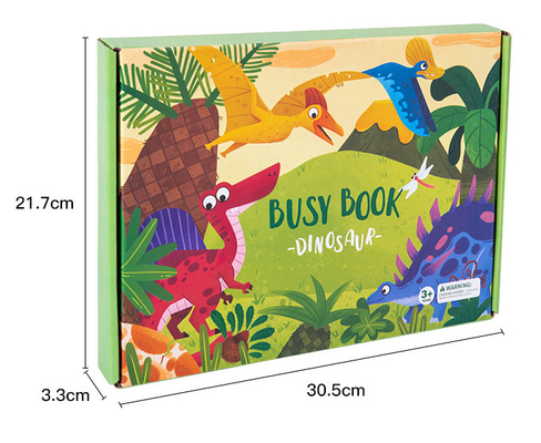Frühe pädagogische Kinder Papierbuchdruck Vorschule Leises Buch Lehrmittel