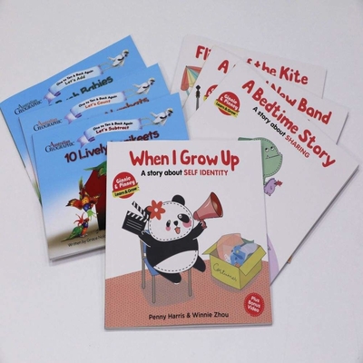 ISO9001 Gigo Kids Book Printing Englische Geschichtsbücher für Kinder mit festem Einband