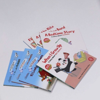 ISO9001 Gigo Kids Book Printing Englische Geschichtsbücher für Kinder mit festem Einband