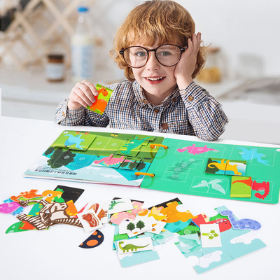 Vorschule Frühes Lernen Kleinkind Aktivitätsbuch Kinderbrettbuch 6&quot;X6&quot; bis 10&quot;X10&quot;