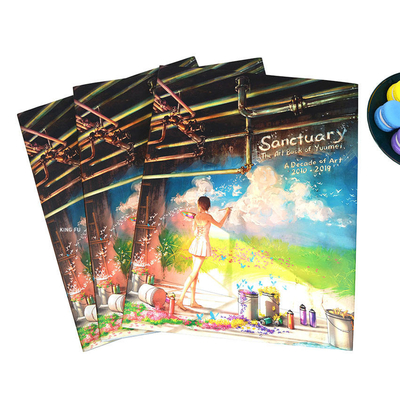 FSC SGS Hardcover-Buchdruck benutzerdefinierter CMYK-Kunstfotobücher