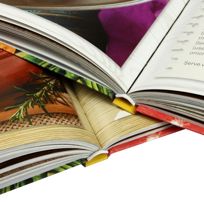 Benutzerdefinierter Hardcover-Buchdruck Familienlieblingskoch-Rezeptbuchdruck