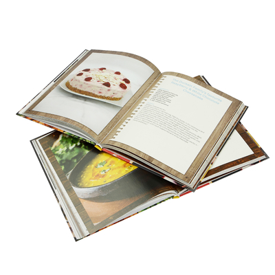 Benutzerdefinierter Hardcover-Buchdruck Familienlieblingskoch-Rezeptbuchdruck