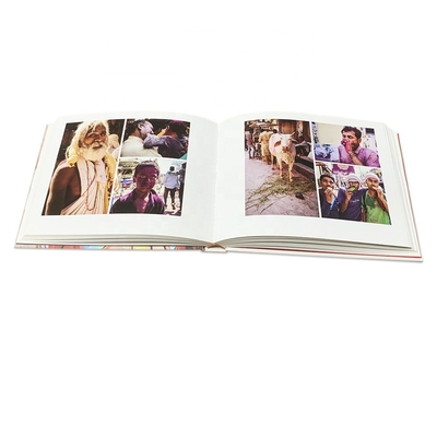 ISO9001 Hardcover-Kartonbuchdruck mit perfekter Fadenbindung