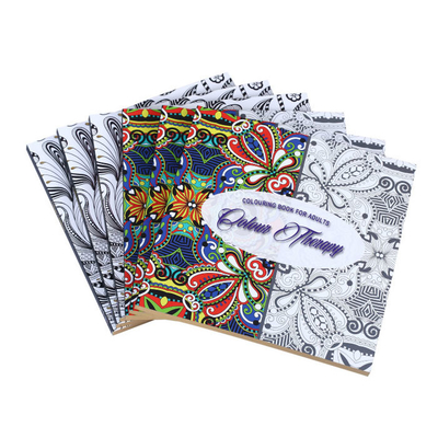 100 g/m² 120 g/m² 140 g/m² Softcover Buchdruck Karton Malbücher für Erwachsene