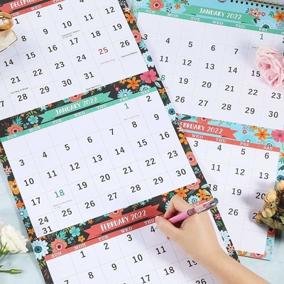 OEM-ODM-Schreibtisch-Adventskalender, glänzend oder matt laminiert