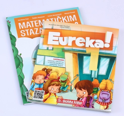 Lehrbuch mit Spiralbindung, 128 g/m², 140 g/m², 157 g/m², Taschenbuchdruckservice