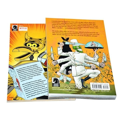 Kundenspezifische Größe Softcover-Buchdruck Perfekt gebundener Vollfarb-Buchdruck