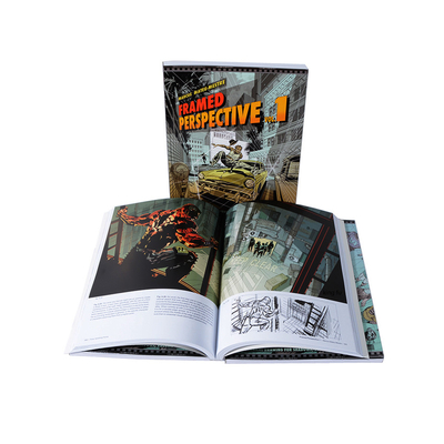ISO9001 Softcover-Buchdruck Vollfarbiger benutzerdefinierter Comic-Buchdruck