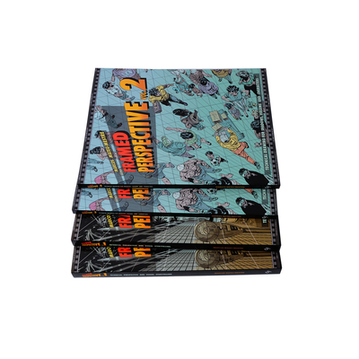 ISO9001 Softcover-Buchdruck Vollfarbiger benutzerdefinierter Comic-Buchdruck
