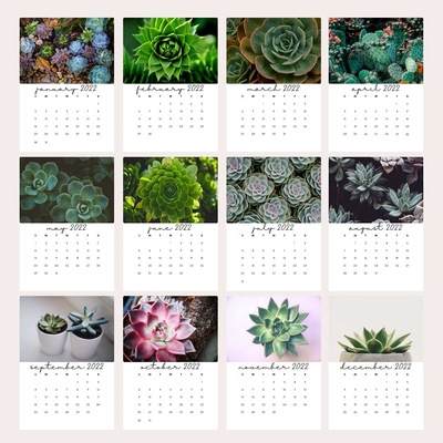 Tischkalender mit mattierter Laminierung zum Drucken von 600–1000 g/m² monatlichen Wandkalendern