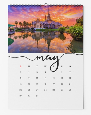 CCNB Printing Monatskalender Weihnachts-Countdown-Tischkalender OEM