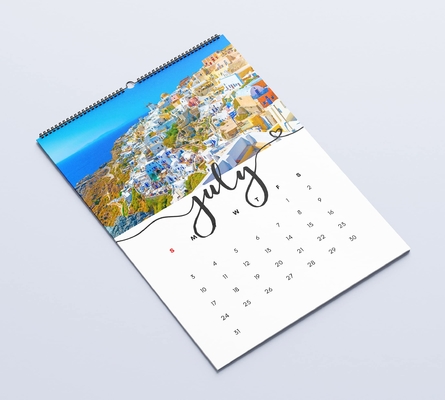 CCNB Printing Monatskalender Weihnachts-Countdown-Tischkalender OEM