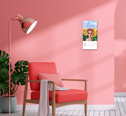 Monatlicher Tischkalender für Kinder 12-Monats-Tischkalender