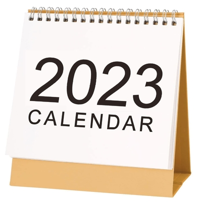 2023 Drucken des Monatskalenders 1400 g/m² 1800 g/m² Tischkalender aus Karton