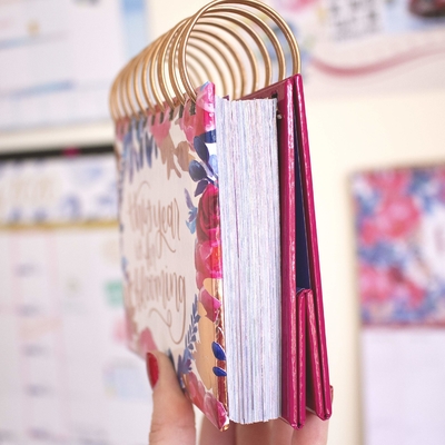 Bunter Offsetdruck-Tischkalender 250 g/m²-400 g/m² Kraftpapier-Tischkalender