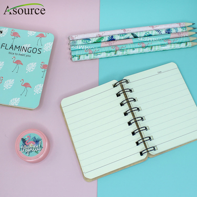 70 g/m² Fashion Cute A4 Notizbücher Mini-Notizbuch mit Spiralbindung