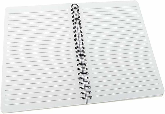 5,5 x 8,5 Zoll, 6 x 9 Zoll, 8,5 x 11 Zoll, Spiralnotizbuch, Druckjournal, drahtgebundenes, liniertes Skizzenbuch