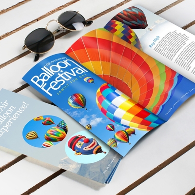 ISO9001 Flyer Design und Druck Benutzerdefinierte Farbe Professioneller Flyerdruck