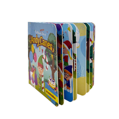 17,8 x 25,4 cm großes Kinderkartonbuch, das Pantone-Farbbilderkartonbücher druckt