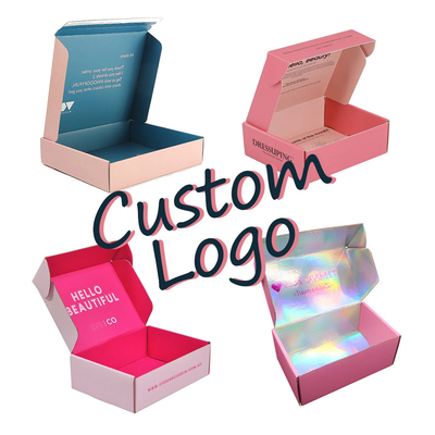 UV-Beschichtungs-Bild-Versand-Kasten-Mode-Geschenk-Kasten-kundenspezifisches Logo
