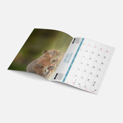 Maßgeschneiderter Kalender 2024 Druckflip-Tisch
