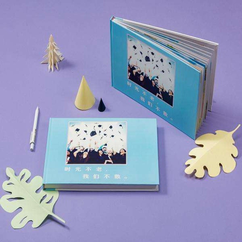 Benutzerdefiniertes Puzzle Sprachaufnahme Fotoalbum Erinnerungsbuch Auftragskarte Buchdruck