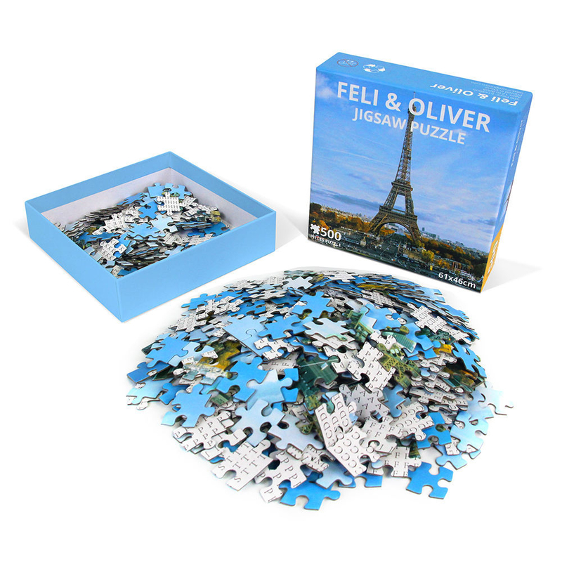 Kinder Montessori Lernspielzeug Benutzerdefinierte Puzzles Holz Weltkarte Puzzle