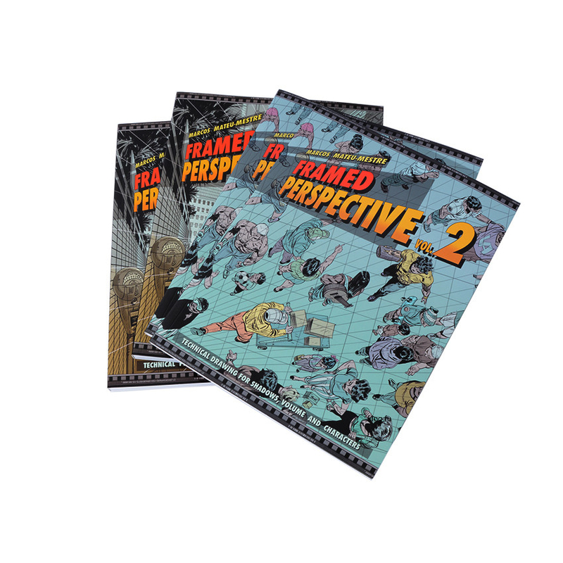 ISO9001 Softcover-Buchdruck Vollfarbiger benutzerdefinierter Comic-Buchdruck